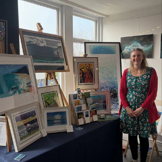 Setup @northlightleeds I’m here today from 10-4
Selling framed and unframed woodblock prints, cards…