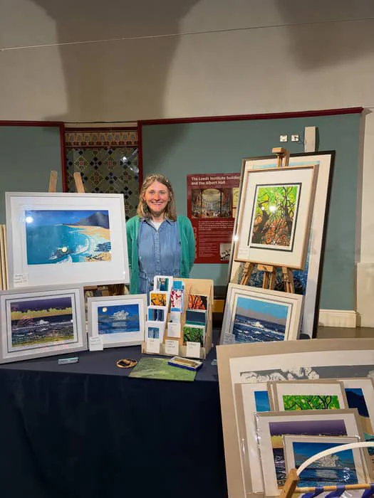 Setup and ready @leedscitymuseum for the @studiogreenly GREAT Leeds print fair. I’m here from 11-4 t…